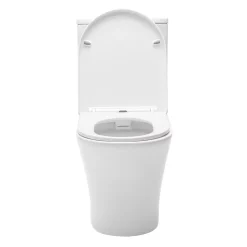 Wc À Poser|Polysan Swiss Aqua Technologies Combi WC à poser sans bride, avec abattant softclose - remplissage par le bas (SATBRE030RREXVP)