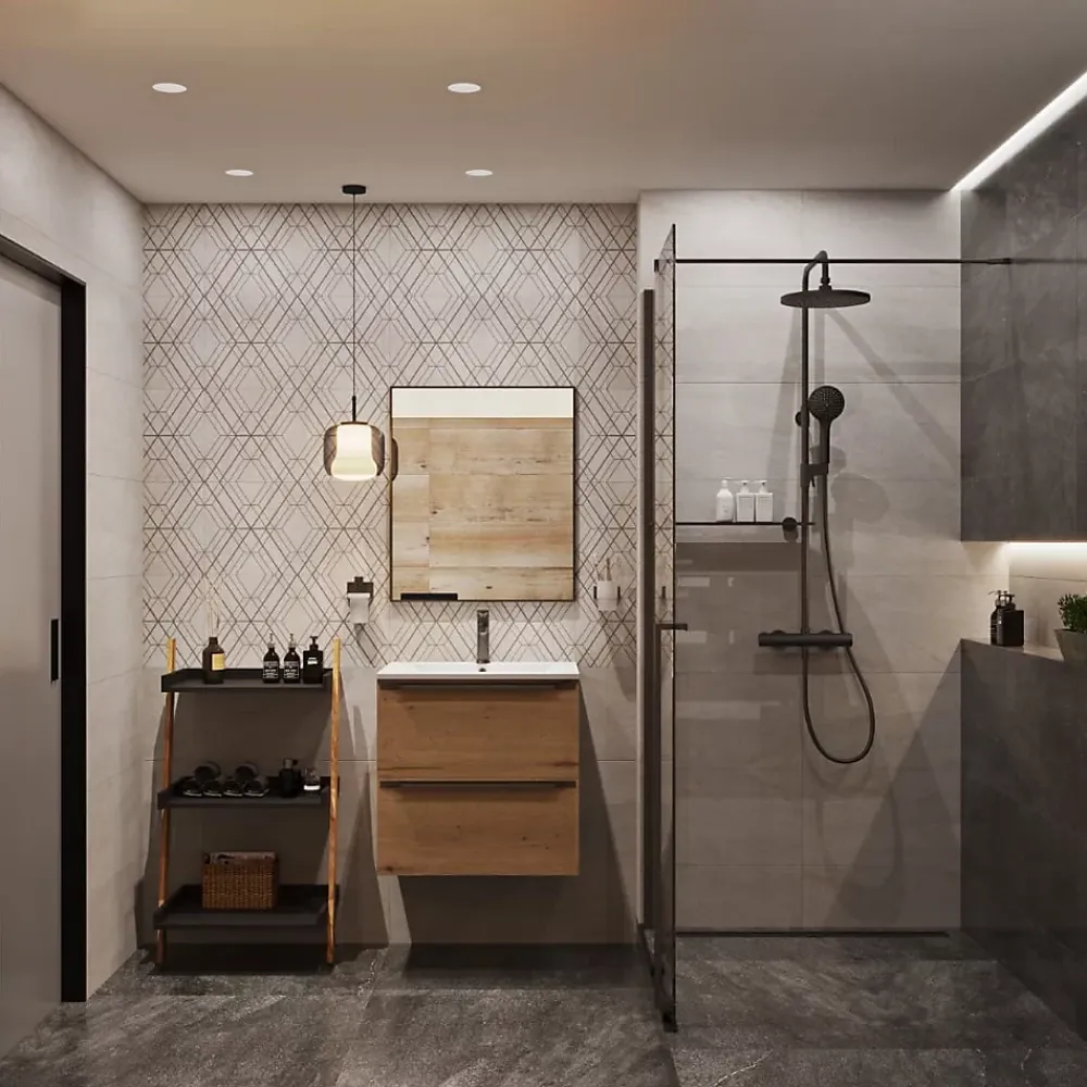 Colonne De Douche Hydromassante|Swiss Aqua Technologies Colonne de douche avec mitigeur thermostatique + Douche de tête 240 mm + Douchette 2 jets, Noir