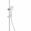 Colonne De Douche Mécanique|Swiss Aqua Technologies Colonne de douche avec mitigeur mécanique blanc / chrome et tête de douche XXL de 288mm (SATSSPHP)