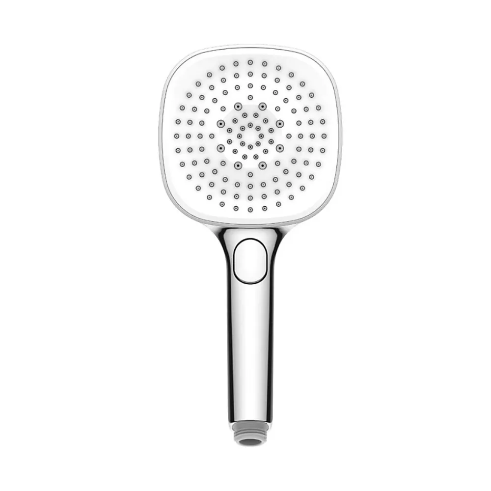 Pommeau De Douche, Flexible Et Barre De Douche|Swiss Aqua Technologies Douchette à main 3 jets, blanc/chrome (SATBSRS61)