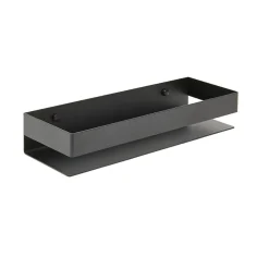 Etagère Salle De Bains|Swiss Aqua Technologies Etagère de salle de bain 30x10x5,5 cm, noir (SATDPOL3012MC)