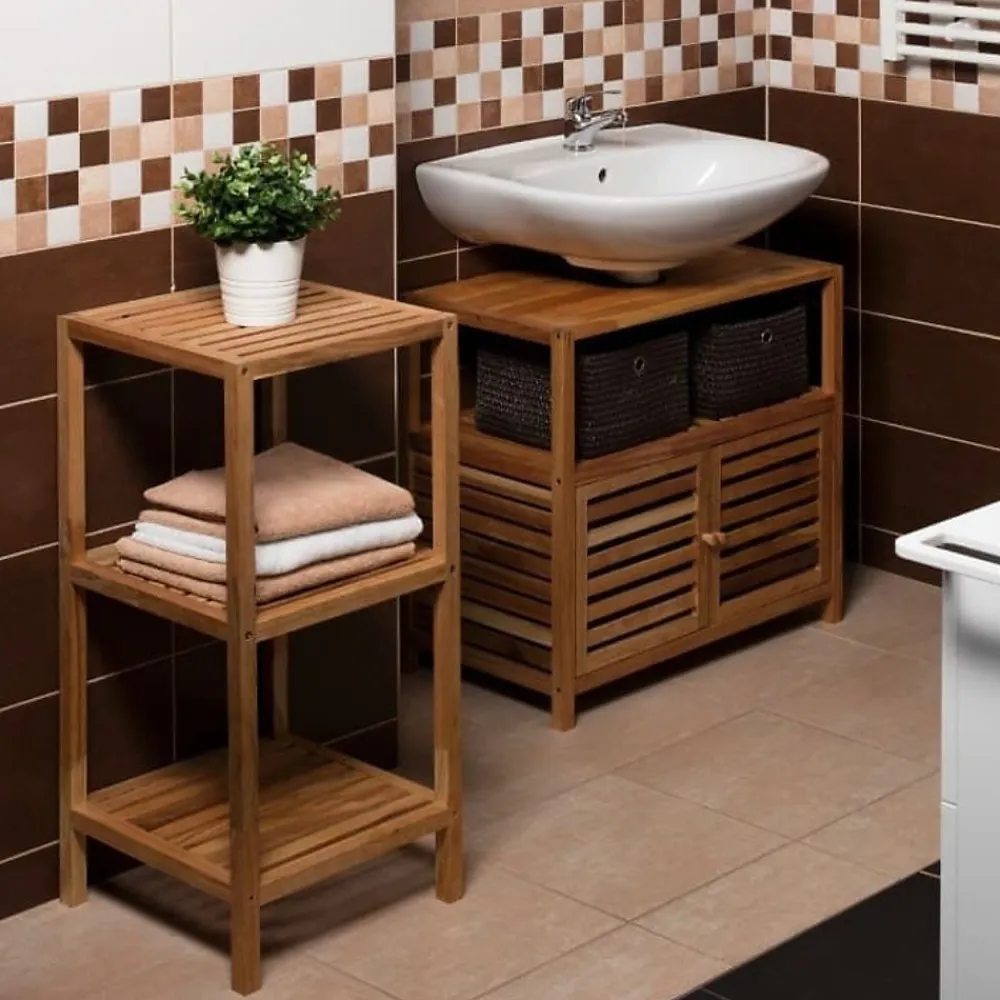 Swiss Aqua Technologies Etagère sur pied Naturel Home 36x79x36 cm, bois (HOMEREG3)