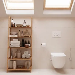Etagère Salle De Bains|Swiss Aqua Technologies Etagère sur pied Naturel Home 63x149x36,4 cm, bois (HOMEPOL5)