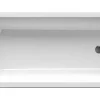 Swiss Aqua Technologies Fusion 170 x 70 cm Baignoire droite en acrylique, sans pieds, blanc (SIKOVR170)