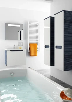Swiss Aqua Technologies Fusion 170 x 70 cm Baignoire droite en acrylique, sans pieds, blanc (SIKOVR170)