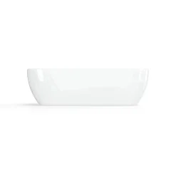 Swiss Aqua Technologies Infinitio Vasque à poser 45,5x32,5 cm, sans trop-plein, Blanc brillant (SATINF4532)