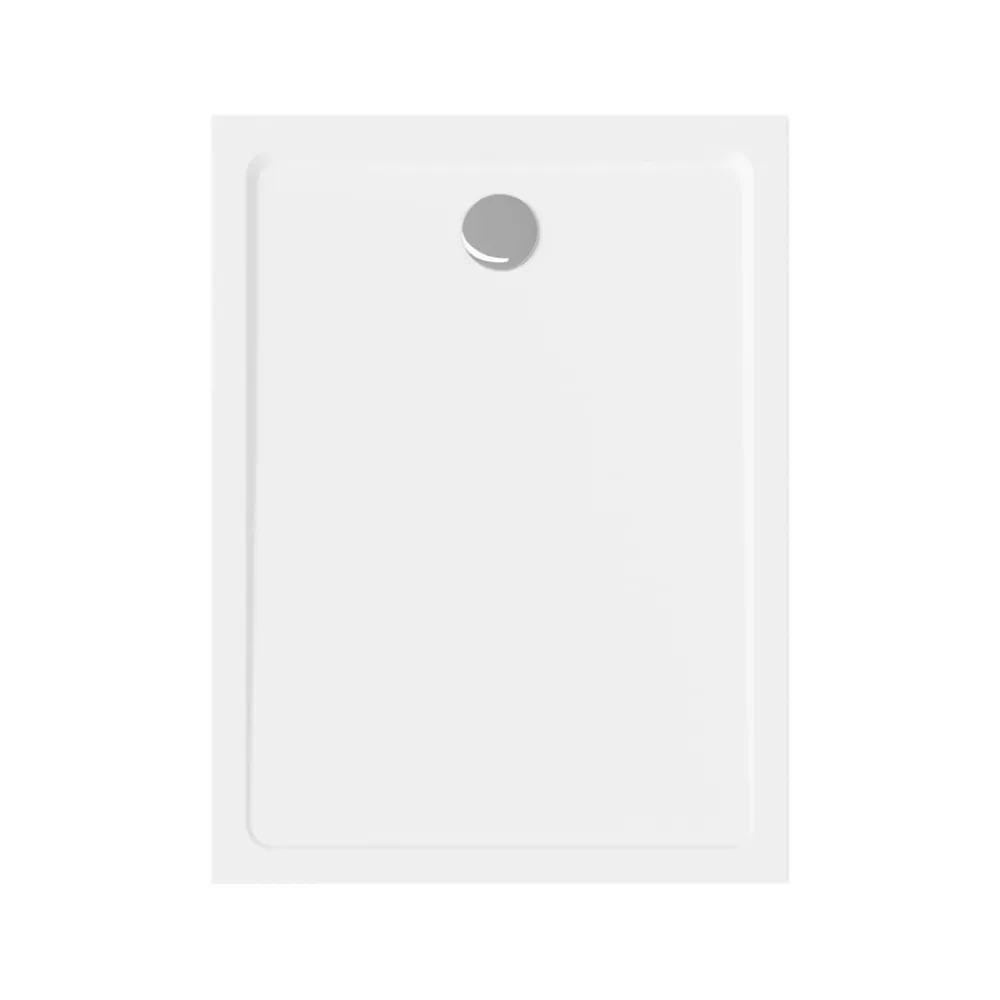 Receveur De Douche| Swiss Aqua Technologies Project by Siko Receveur de douche rectangulaire 120x80 cm marbre coulé, blanc (SATSVPRO12080)