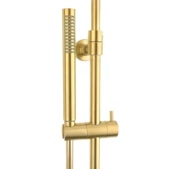 Swiss Aqua Technologies SAT DARK Colonne de douche avec Mitigeur Thermostatique, Or Brossé (SATDASSTKBZ)