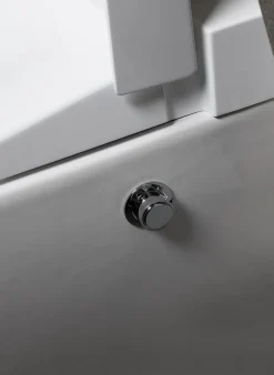 Wc À Poser|Swiss Aqua Technologies Ultimax WC hybride avec réservoir intégré et abattant frein de chute (SATOFSHFS3)