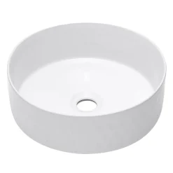 Vasque À Poser|Swiss Aqua Technologies Vasque à poser Infinitio 36 x 36 x 12 cm sans trop-plein, blanc brillant (SATINF3636)