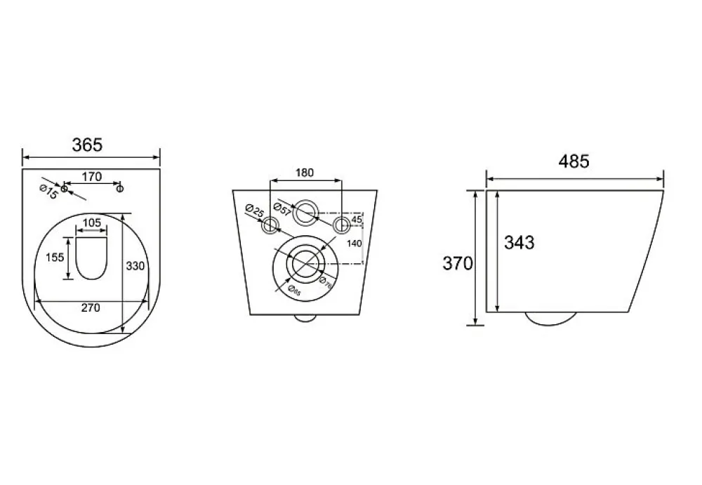 Wc Suspendu|Swiss Aqua Technologies WC suspendu Infinitio sans bride et fixations invisibles + abattant frein de chute (SATINF010RREXP)