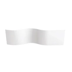 Tablier Et Habillage De Baignoire|Valentin Tablier de baignoire frontal blanc 180 x 90 cm pour baignoire Folk,