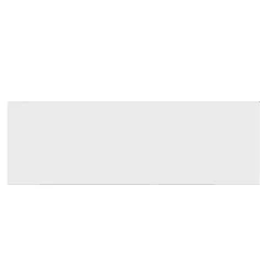 GoodHome Tablier de baignoire frontal Iskar L. 150 cm blanc