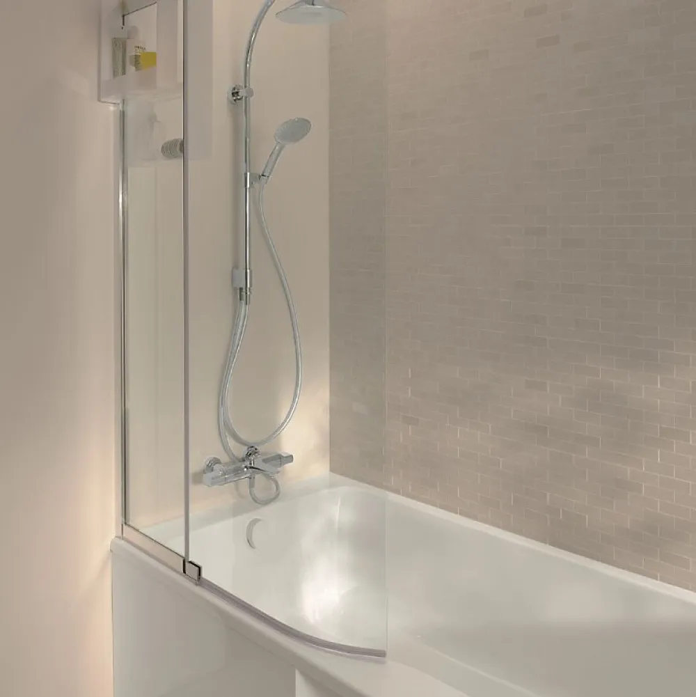 Tablier Et Habillage De Baignoire|Jacob Delafon Tablier de baignoire installation en niche blanc mat + pare bain Malice