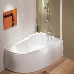 Jacob Delafon Tablier de baignoire MicroMégaDuo réversible Blanc
