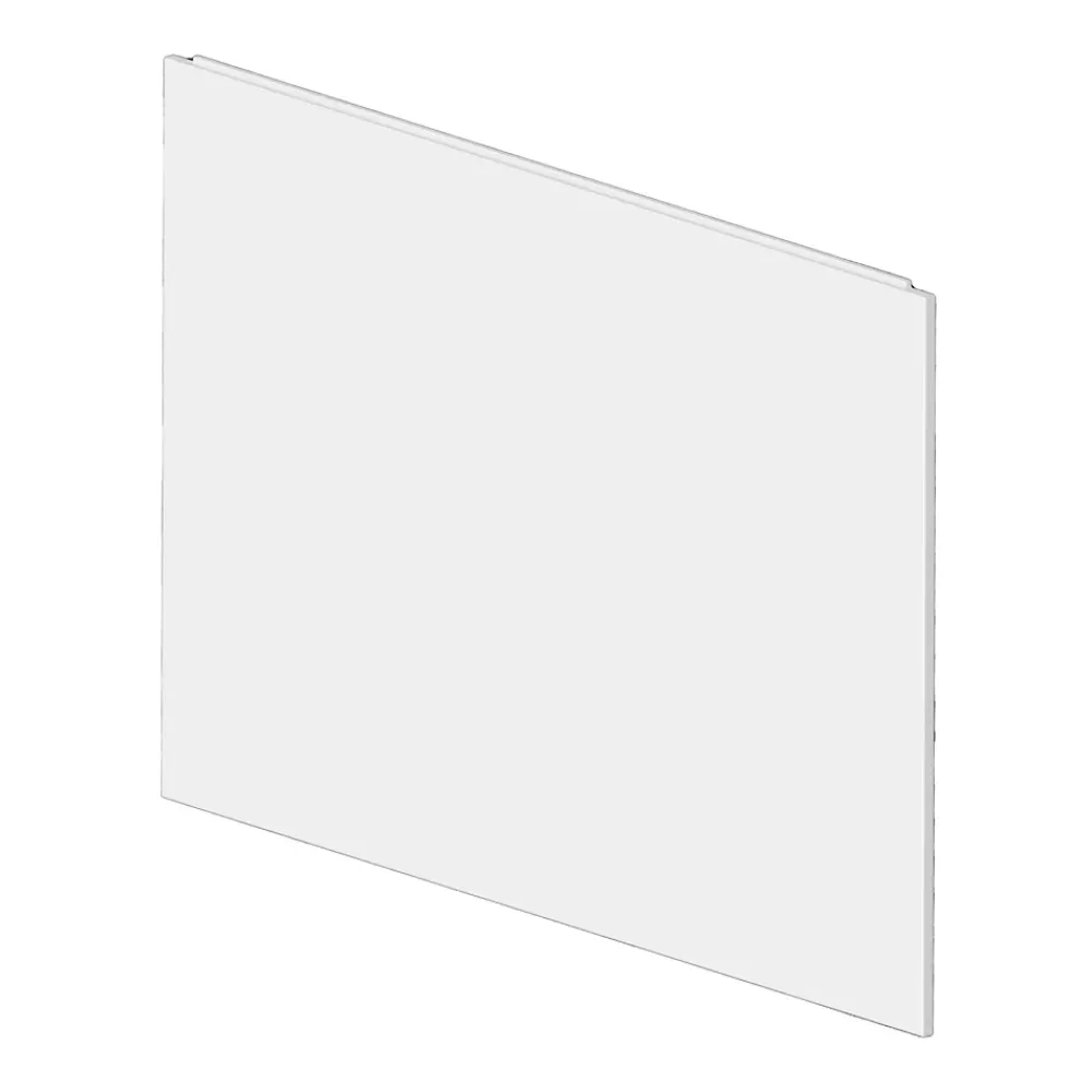 GoodHome Tablier de baignoire latéral Iskar l. 80 cm blanc