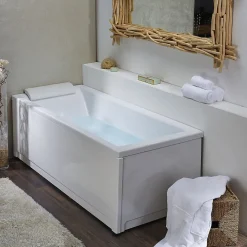 Tablier Et Habillage De Baignoire|Valentin Tablier de baignoire latéral pour baignoire droite 170 x 75 cm, blanc,