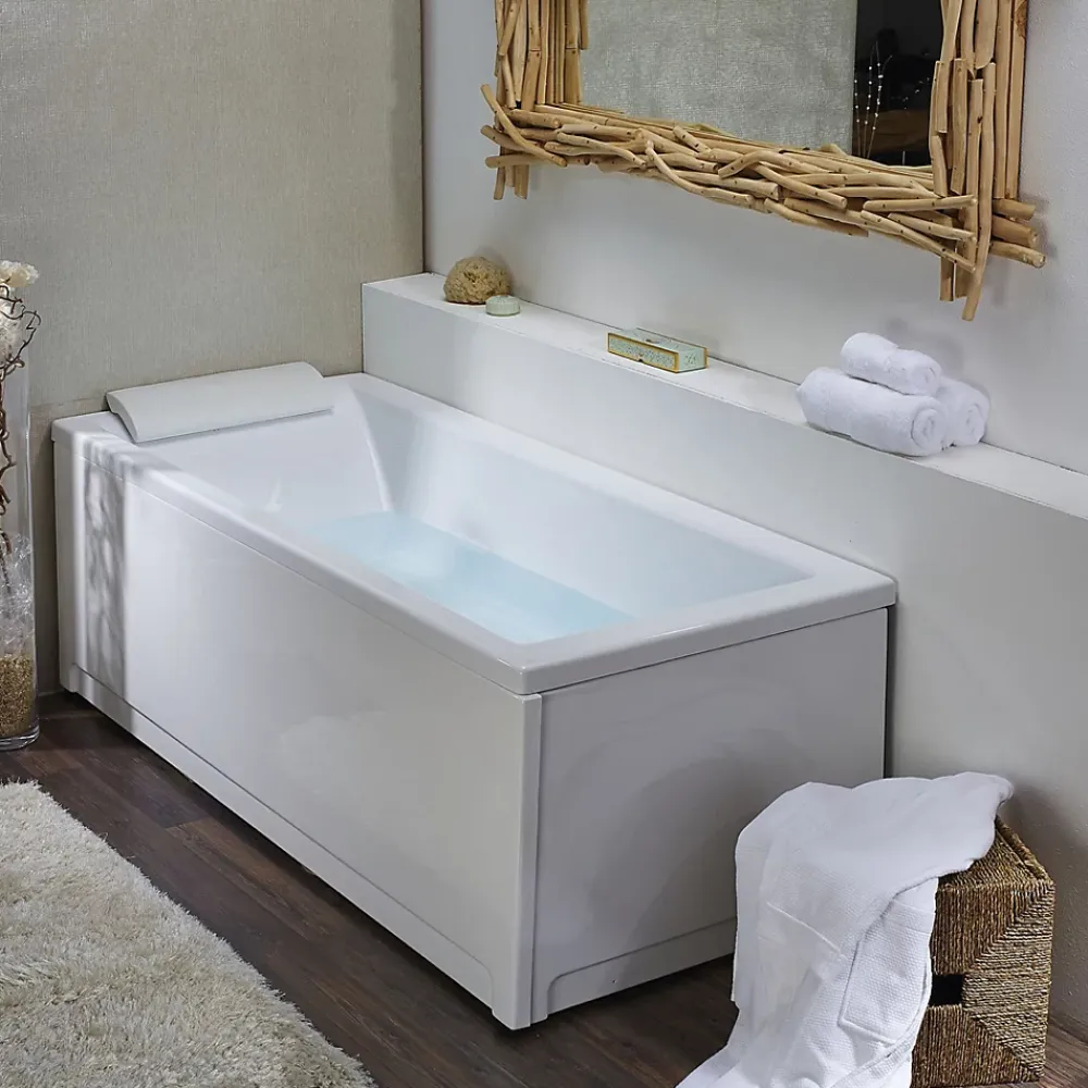 Tablier Et Habillage De Baignoire|Valentin Tablier de baignoire latéral pour baignoire droite 170 x 75 cm, blanc,