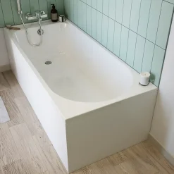 Tablier Et Habillage De Baignoire|Balneo Tablier de baignoire latéral blanc Panel 75 cm