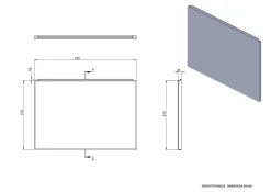 Tablier Et Habillage De Baignoire|Balneo Tablier de baignoire latéral blanc Panel 75 cm