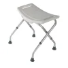 Generique Tabouret de douche, Identités 812031, Chaise de douche, courbé pliant blanc, pliable pour le ranger et le transporter facilement
