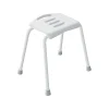 Spirella Tabouret Salle de bain Inoxydable Blanc