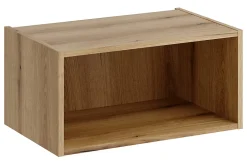 Etagère Salle De Bains|Furnidea Étagère basse suspendue pour meuble sous vasque 50 cm NOVA chêne Coast Evoke