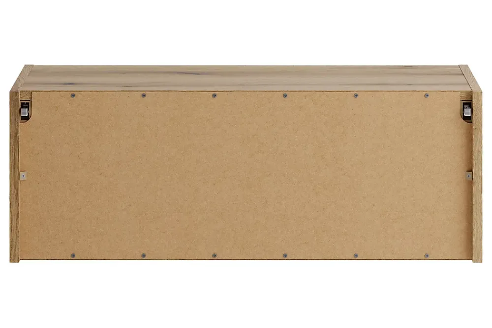 Furnidea Étagère basse suspendue pour meuble sous vasque 80 cm NOVA chêne Coast Evoke