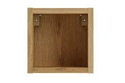 Etagère Salle De Bains|Furnidea Étagère cube de salle de bain suspendue 20 x 20 cm NOVA chêne Coast Evoke