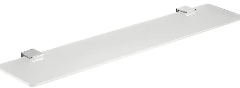 Kiamami Valentina Étagère De 60 Cm En Cristal Et Supports En Laiton - Greta