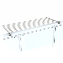 Etendoir À Linge|Foxydry Étagère linge blanc pliable extérieur 162x63x8 cm Duo