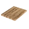 Kiamami Valentina Étagère Pour Lavabo De Salle De Bains En Chêne Naturel