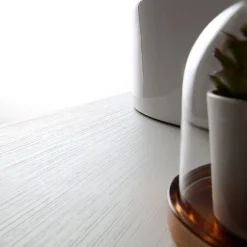 Kiamami Valentina Étagère Pour Sous-Lavabo 90 Cm En Bois Blanc - Valentina