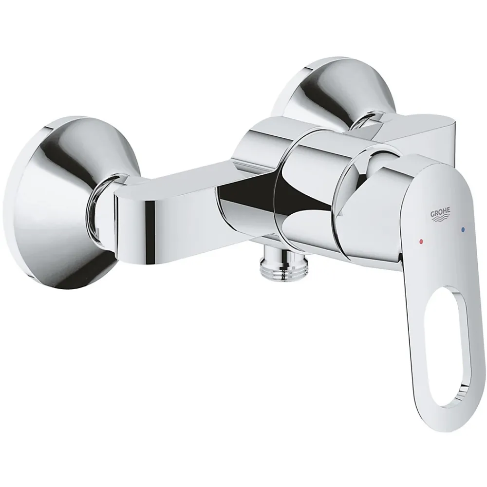Grohe Tempesta 100 ensemble de douche complet 3 jets + mitigeur monocommande douche, clapet anti-retour, chrome (23354000-28789002)