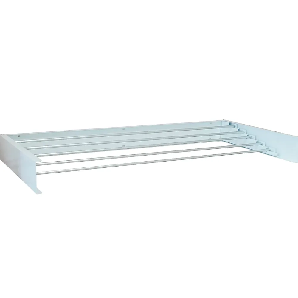 Etendoir À Linge|Kitchen Move Étendoir à linge mural COBRA Blanc Aluminium 6M