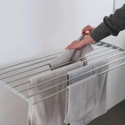 Etendoir À Linge|Foxydry Étendoir alu mural pliable 100x50x10cm Fold 100