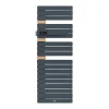 Thermor - Sèche-serviettes Allure 3 mat à gauche 750W gris ardoise/chêne - 483230