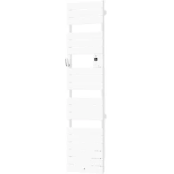 Sèche-Serviettes Soufflant|Thermor - Sèche-serviettes Riviera 2 étroit avec soufflerie 1500W blanc brillant - 498224