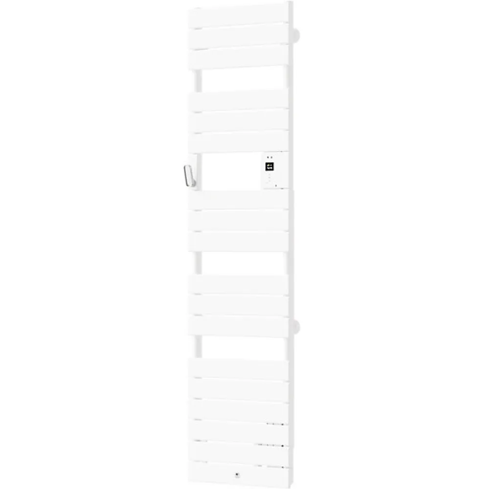 Sèche-Serviettes Soufflant|Thermor - Sèche-serviettes Riviera 2 étroit avec soufflerie 1500W blanc brillant - 498224