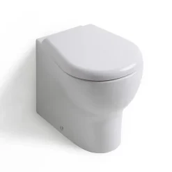 Wc À Poser|Kiamami Valentina Toilette À Sol En Céramique Avec Rebord Soave De
