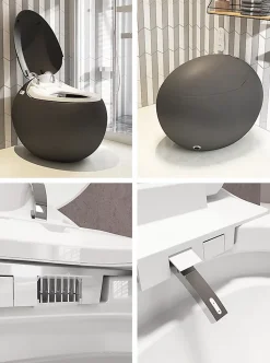 Wc Japonais|Japan Wc Toilette japonaise moderne Kirei noir