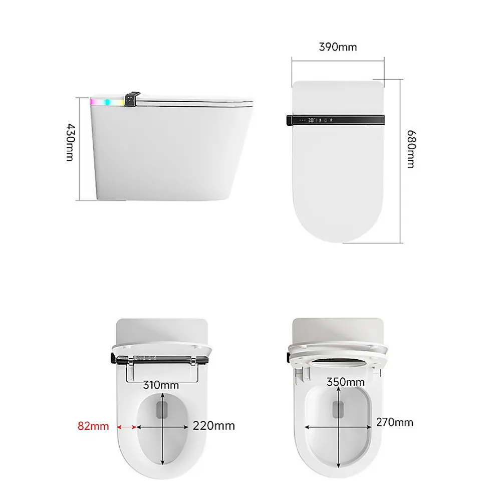Wc Japonais|Nashi Toilette japonaise IANNA SORTIE HORIZONTALE, WC lavant automatique, haut de gamme