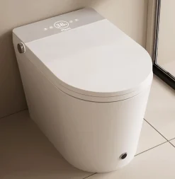 Wc Japonais|Nashi Toilette japonaise OVIAN SE SORTIE VERTICALE, WC lavant automatique, design compact gamme supérieure
