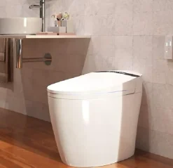 Nashi Toilette japonaise ALDARA NEW SORTIE DUALE, WC lavant automatique, injecteur acier inoxydable, canule séchage, gamme premium