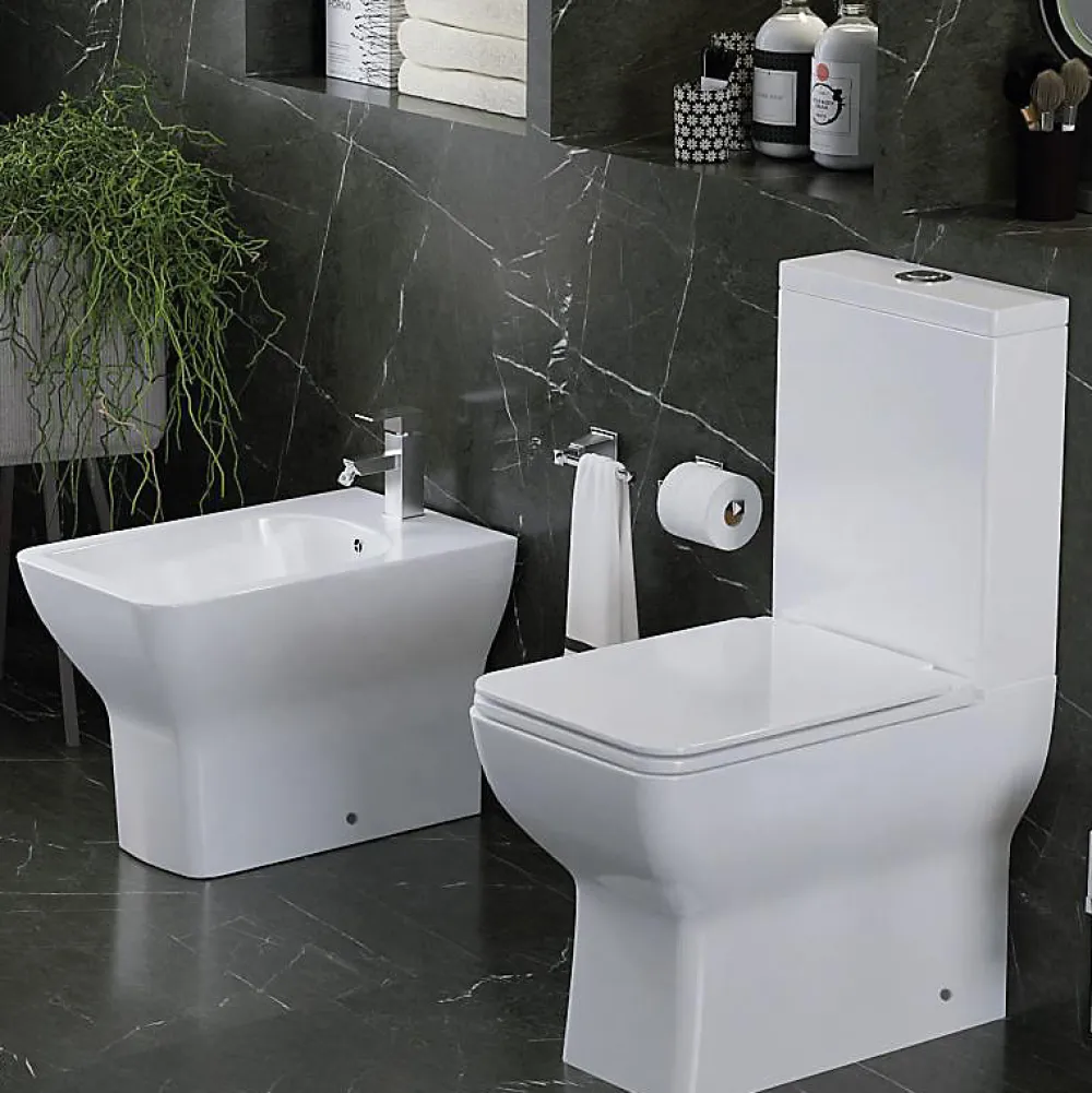 Aquore Toilette WC à poser CRETA en ceramique