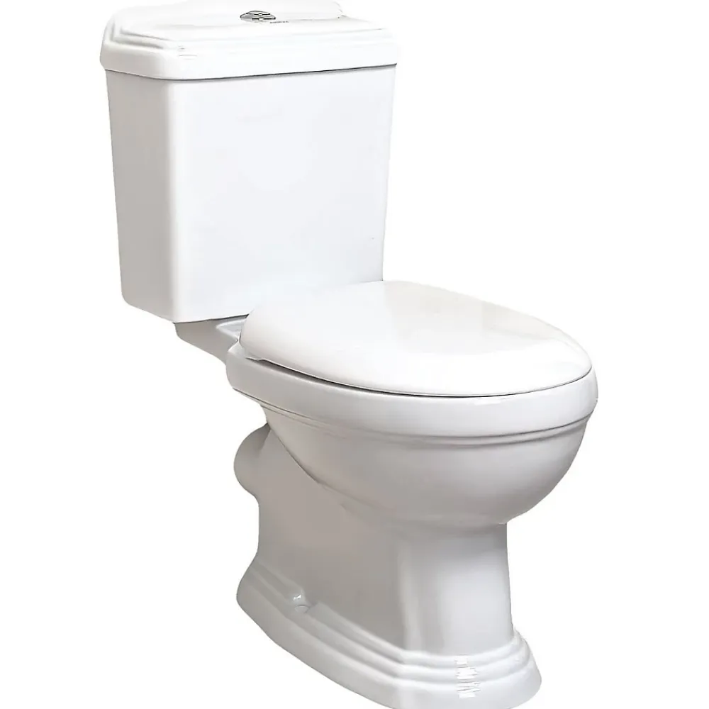 Wc À Poser|Kerra Toilette WC à poser retro ABERY en ceramique
