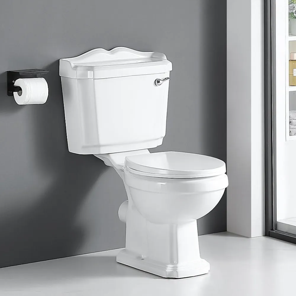 Wc À Poser|Rogier & Mothes Toilette WC à poser retro CHERY en ceramique