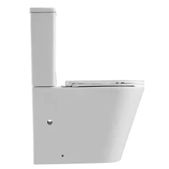 Wc À Poser|Aquore Toilette WC à poser TURIN en ceramique