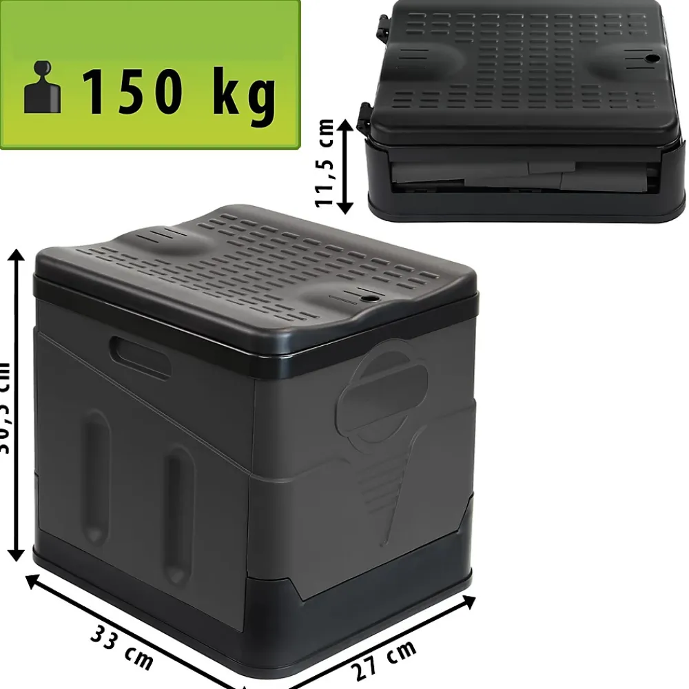 Wc À Poser|Nature Pro Toilettes de Camping Pliables Max 150kg + 12 Cacs de Toilette Inclus - Toilettes WC