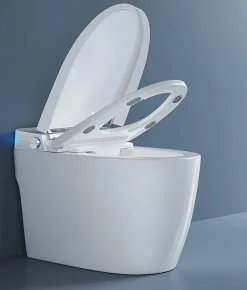 Wc Japonais|Kleenmac Toilettes intelligentes Olivia KEB2025TRF (sans réservoir) (toilettes japonaises) sortie verticale 250 mm Gris